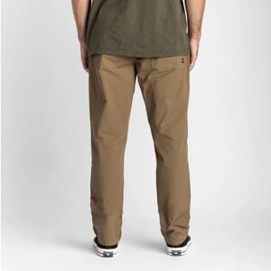 Roark Layover Pro Traveler Pants Mens Khaki Nylon Blend Casual Outdoor Size L